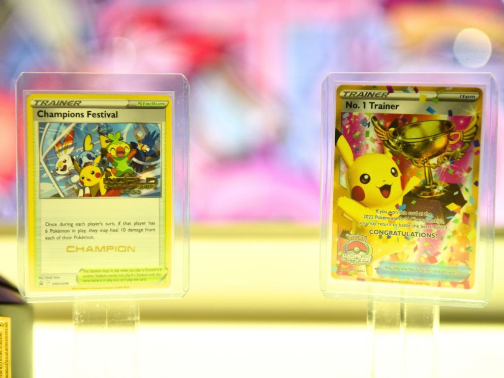 NFT-backed deposit Pokémon card