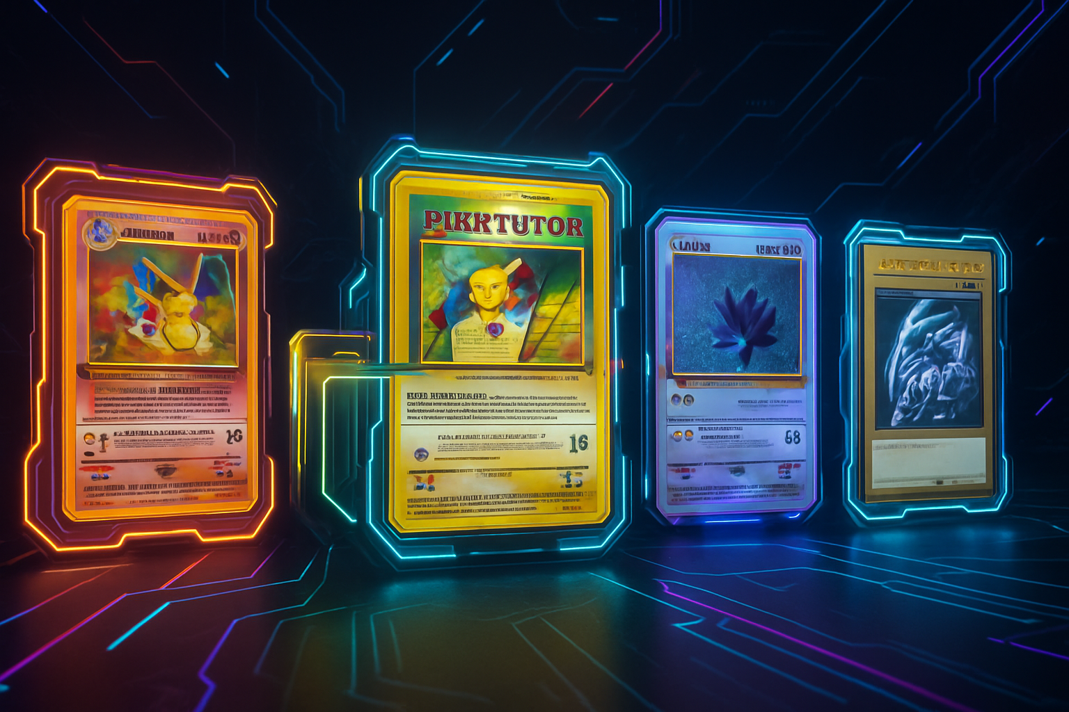 Top 5 Most Traded RWA Collectible Cards on tcgonchain.com in 2024